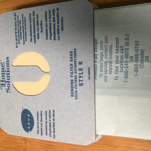 7    Electrolux  vacum bags